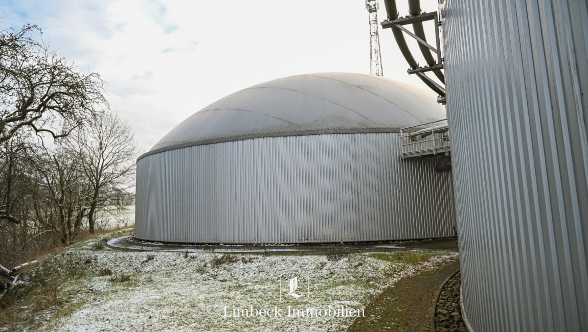 Betrieb mit Biogasanlage