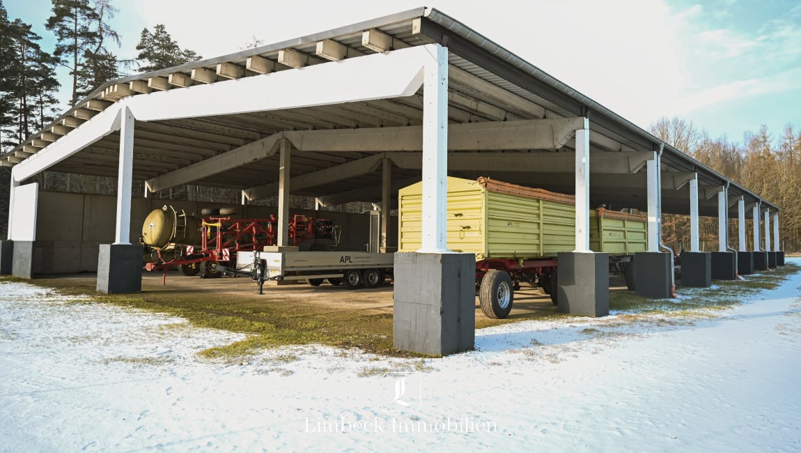 Maschinenhalle Agrarbetrieb Lichtenberg