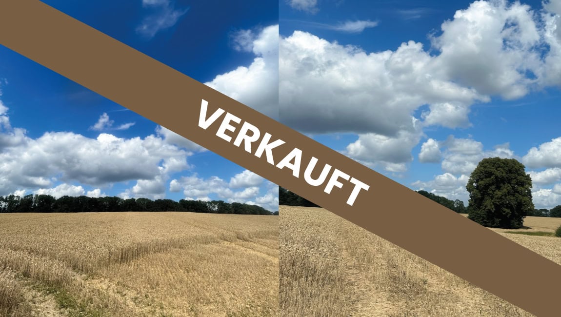 Ackerflächen verkauft
