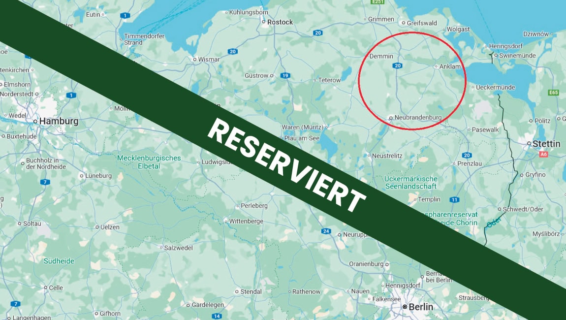 128 ha Grünland MV reserviert